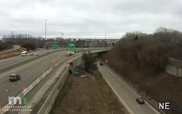 wall failure I-35W 