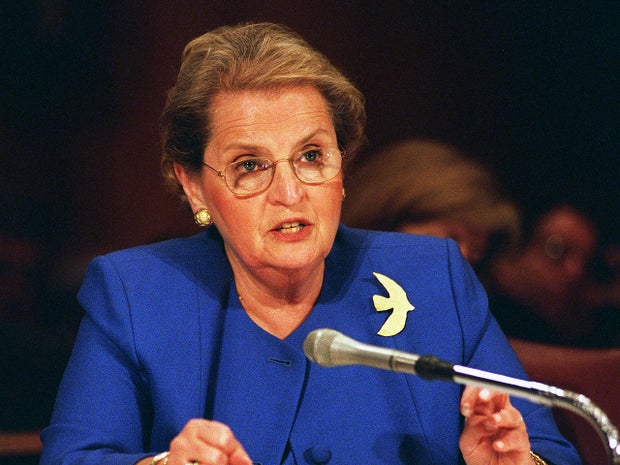 NATO EXPANSION--Secretary of State Madeleine K. Albright tes
