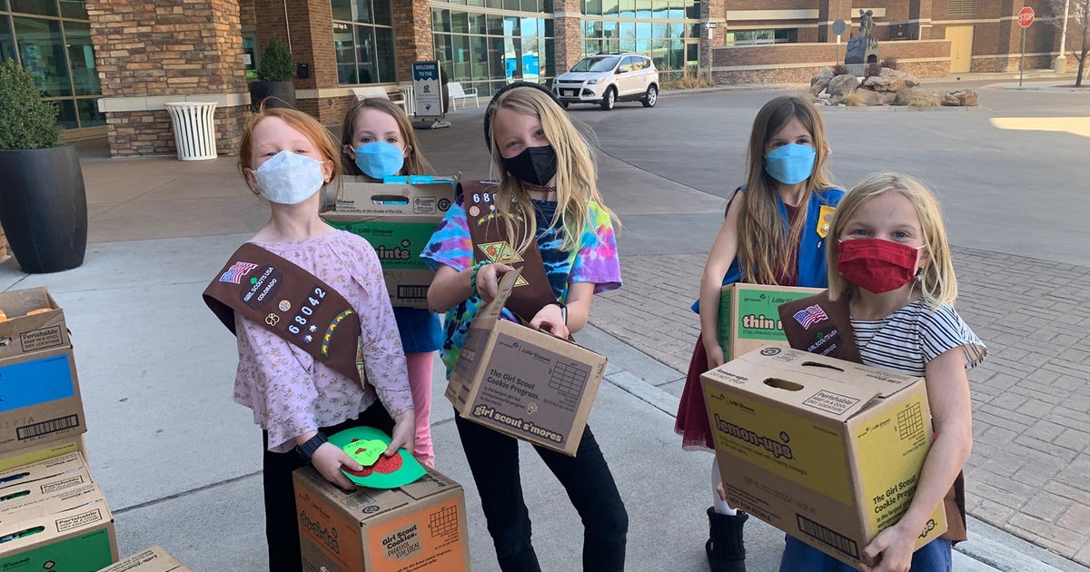 Girl Scouts Deliver Donated Cookies To Rocky Mountain Hospital For ...