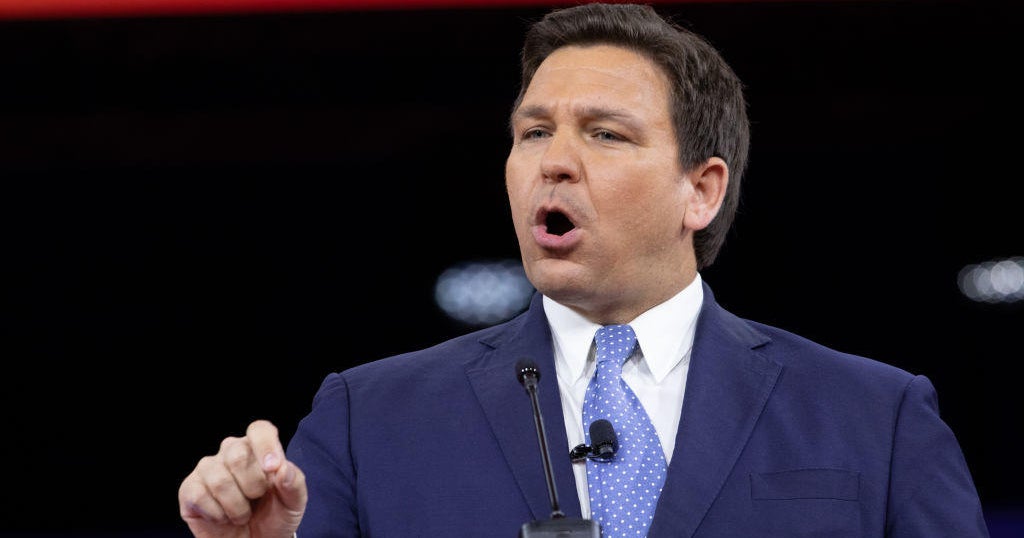 Florida Governor Ron DeSantis signs "Parental Rights in Education" bill ...