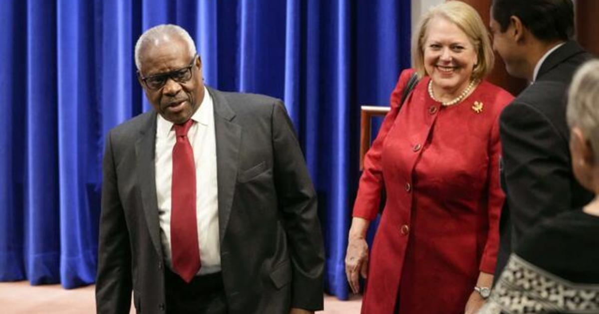 Democrats Call For Recusal Of Justice Thomas In 2020 Election Cases After Wifes Texts Cbs News