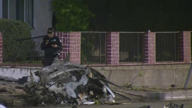 3 killed In fiery Anaheim car wreck 