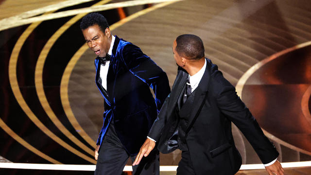 Will Smith slaps Chris Rock during Oscars ceremony 