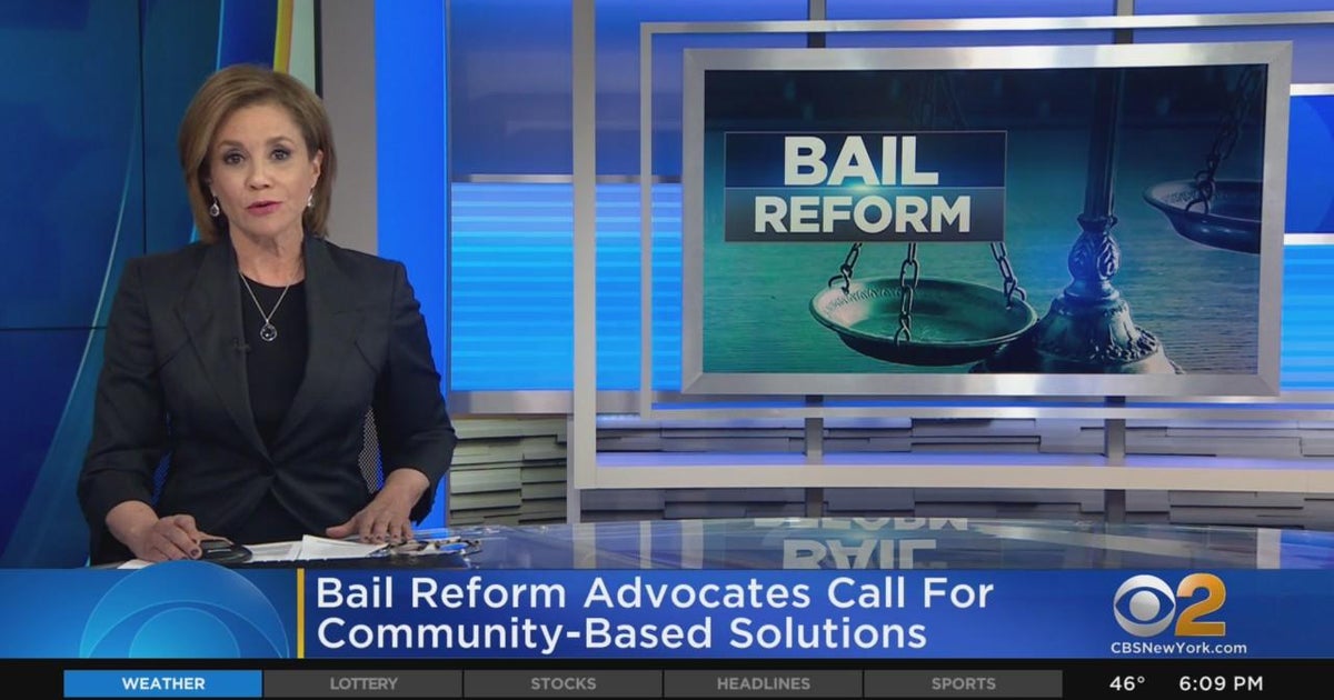Bail reform advocates call for community-based solutions - CBS New York