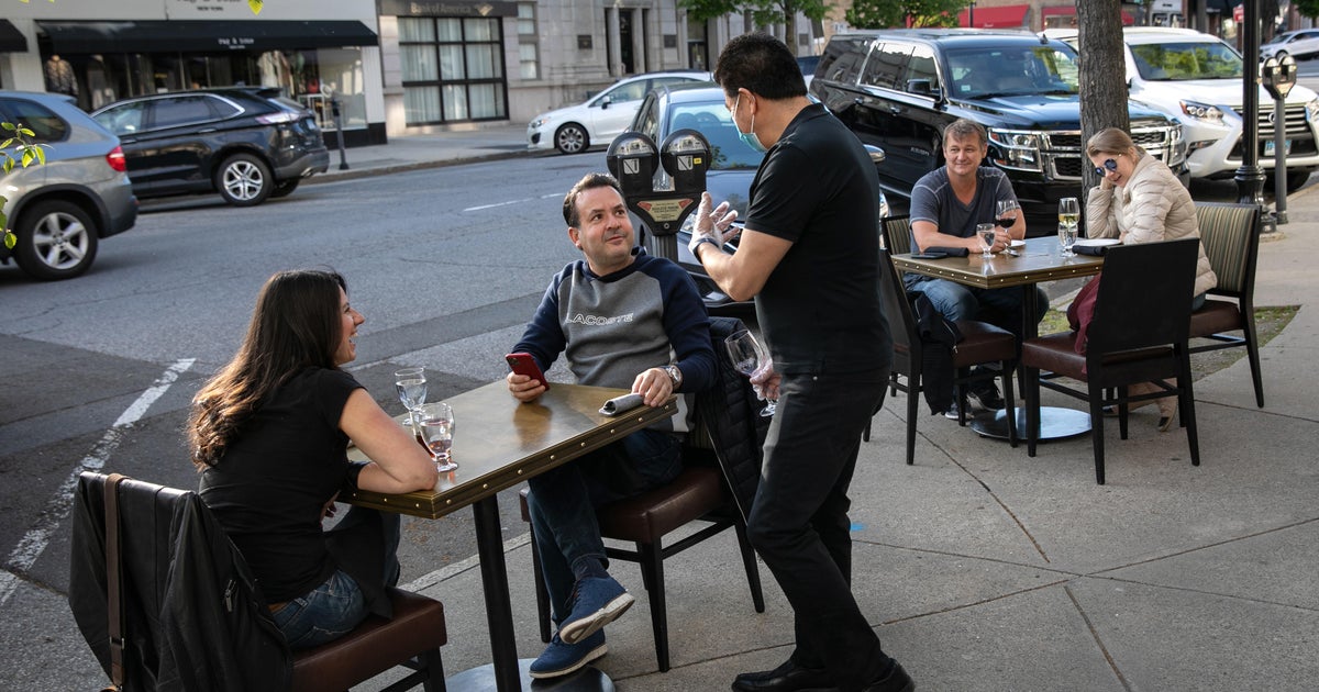 Outdoor dining rules extended in Connecticut CBS New York