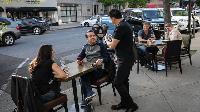 Greenwich, CT Restaurants Extend Outdoor Dining Into Streets For Social Distancing 