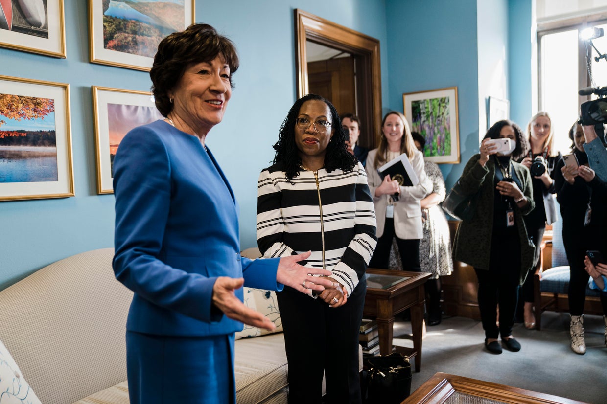 Susan Collins to support Ketanji Brown Jackson for the Supreme Court