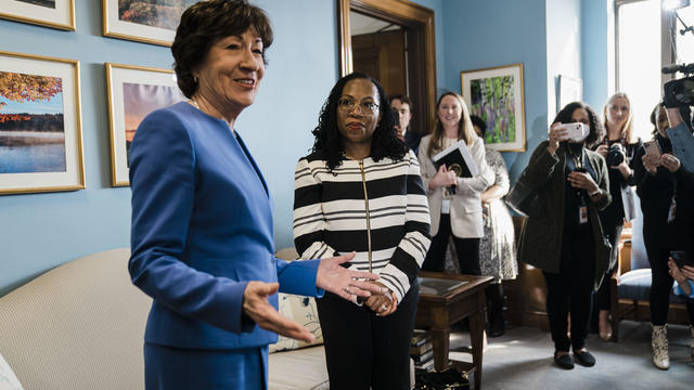 Supreme Court Nominee Ketanji Brown Jackson Meets Senators Ahead Of Confirmation Hearing 