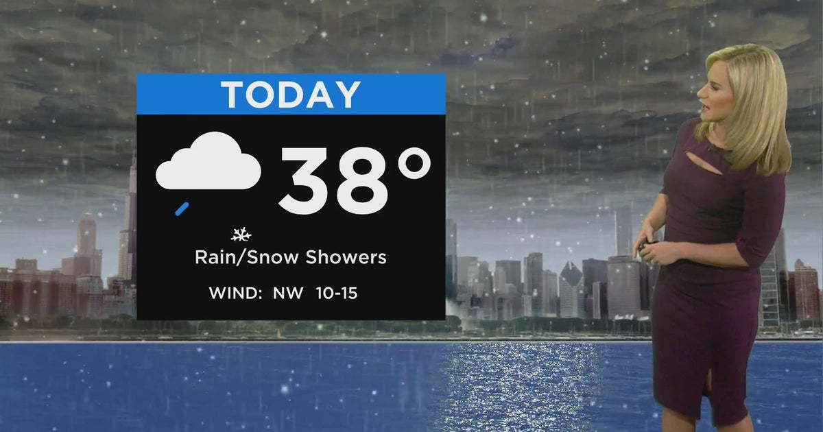 Chicago First Alert Weather: Rain, wet snow showers Thursday - CBS Chicago