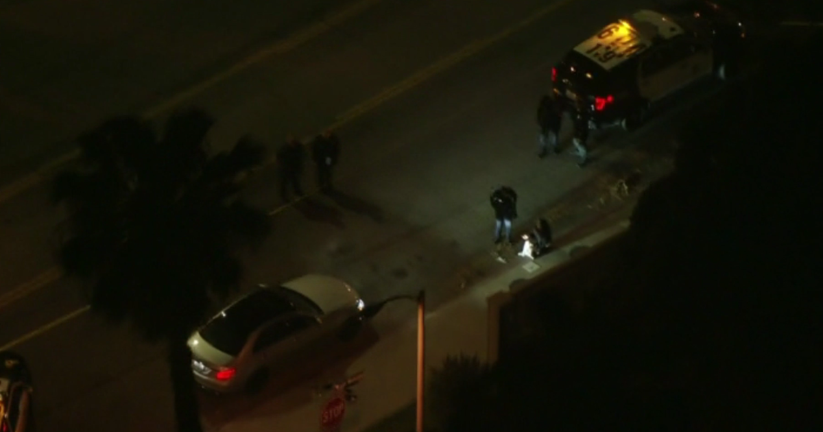 Lapd Investigating Shooting Near Sylmar Metro Station Cbs Los Angeles