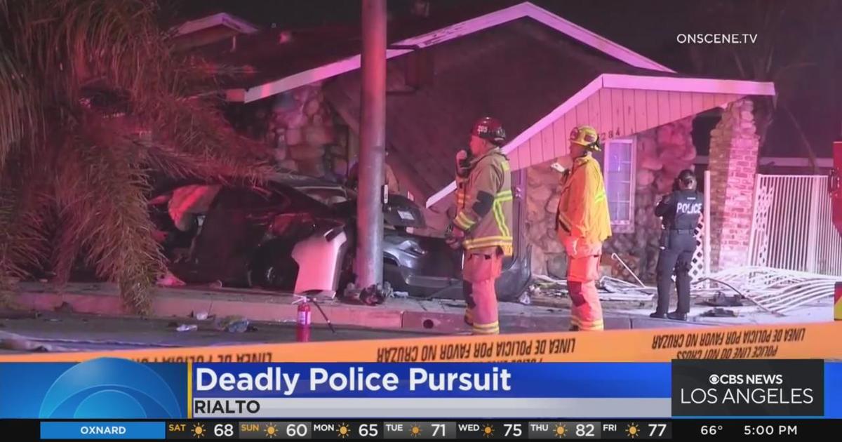 Two Killed After Pursuit Of Dui Driver Ends When Suspect Collides With