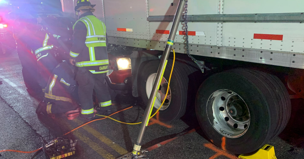 Vehicle Slams Into Big Rig In Fairfield, Results In Death - CBS Sacramento