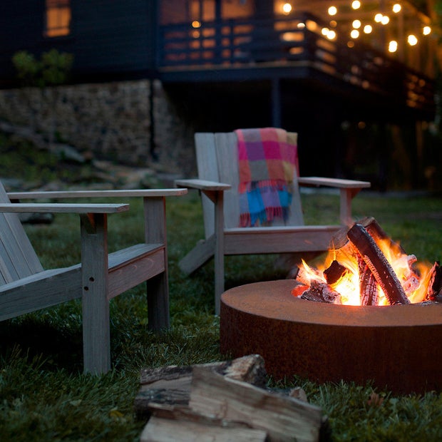 Low Profile Round Fire Pit 