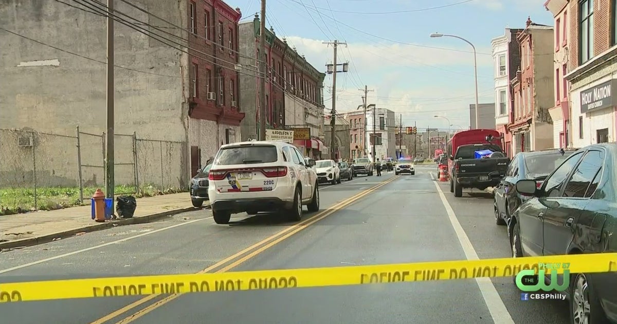 Man Injured After Shot In Strawberry Mansion: Philadelphia Police - CBS ...
