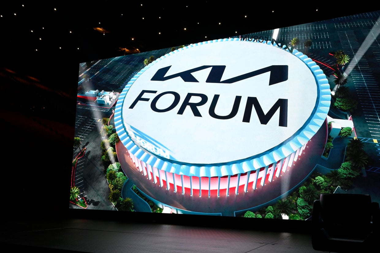 The Forum building in Inglewood is offically renamed Kia Forum. 