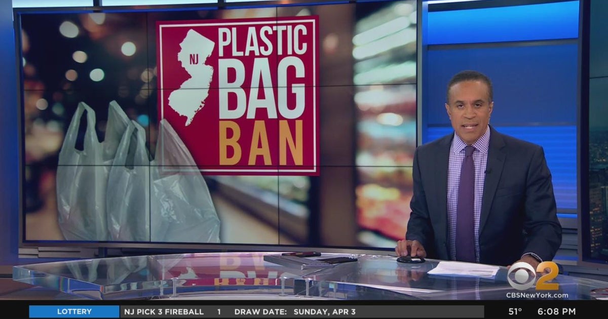 New Jersey's plastic bag ban takes effect May 4 CBS New York