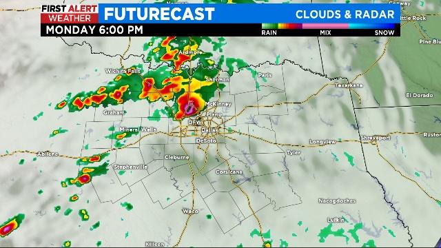 First Alert Weather: Damaging winds, hail & tornadoes possible - CBS Texas