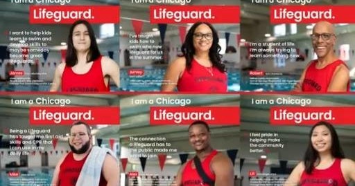 'I am a Chicago Lifeguard' billboards going up, as park district looks