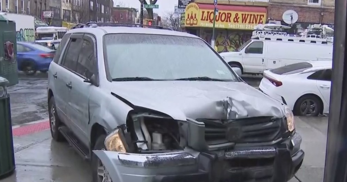 Several people hurt, including 2 children, when car jumps curb in Crown ...
