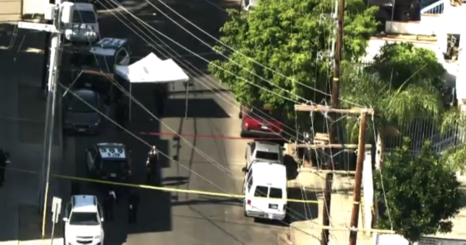 LAPD officers fatally shoot assault suspect in Panorama City - CBS Los ...