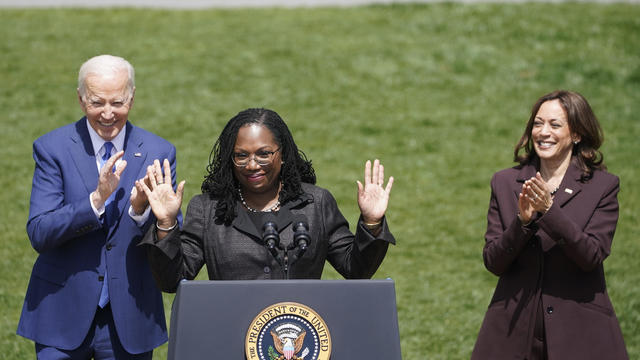 President Biden Holds Event For Newly Confirmed Supreme Court Nominee Ketanji Brown Jackson 