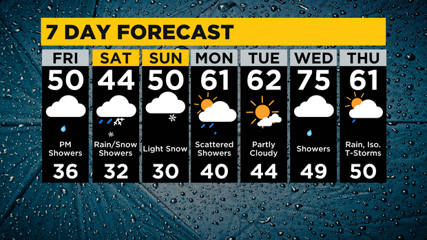 7 Day Forecast 