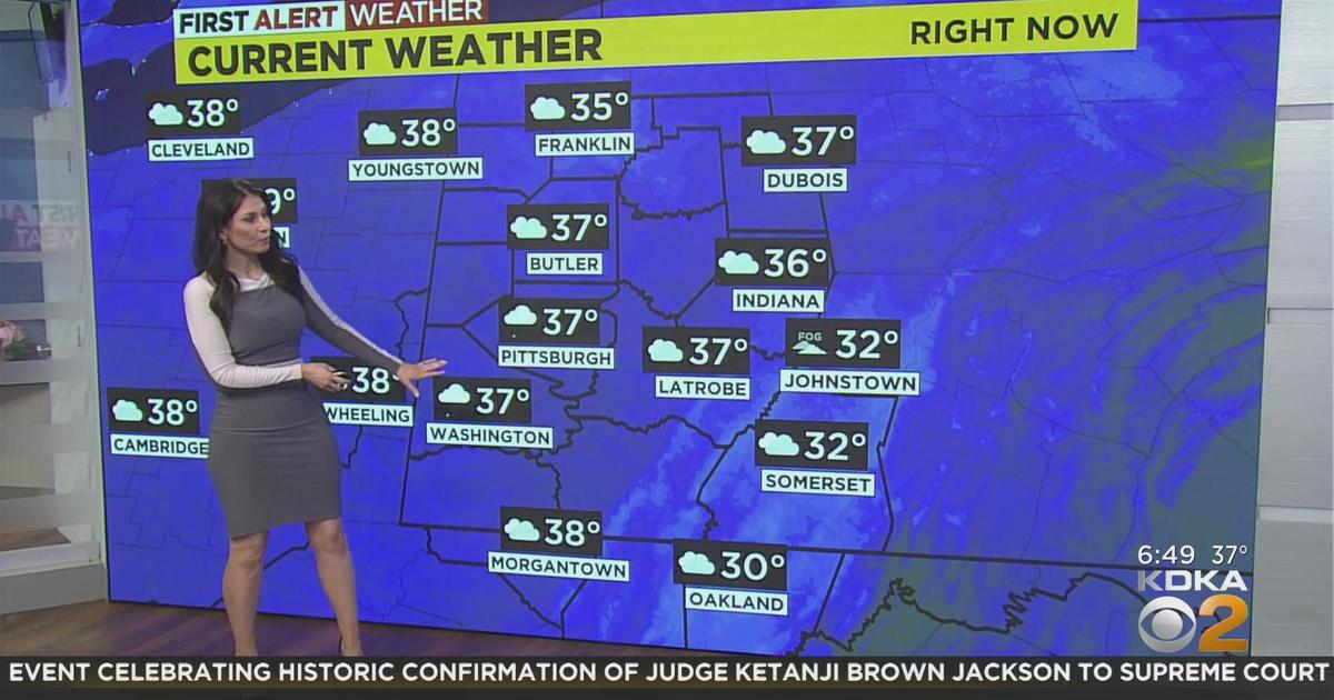 KDKA-TV Morning Forecast (4/9) - CBS Pittsburgh