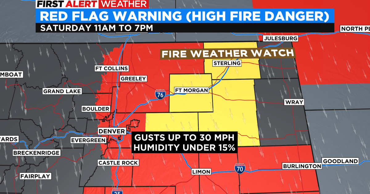 Colorado Weather: Warm Wind Will Bring Back High Fire Danger - CBS Colorado