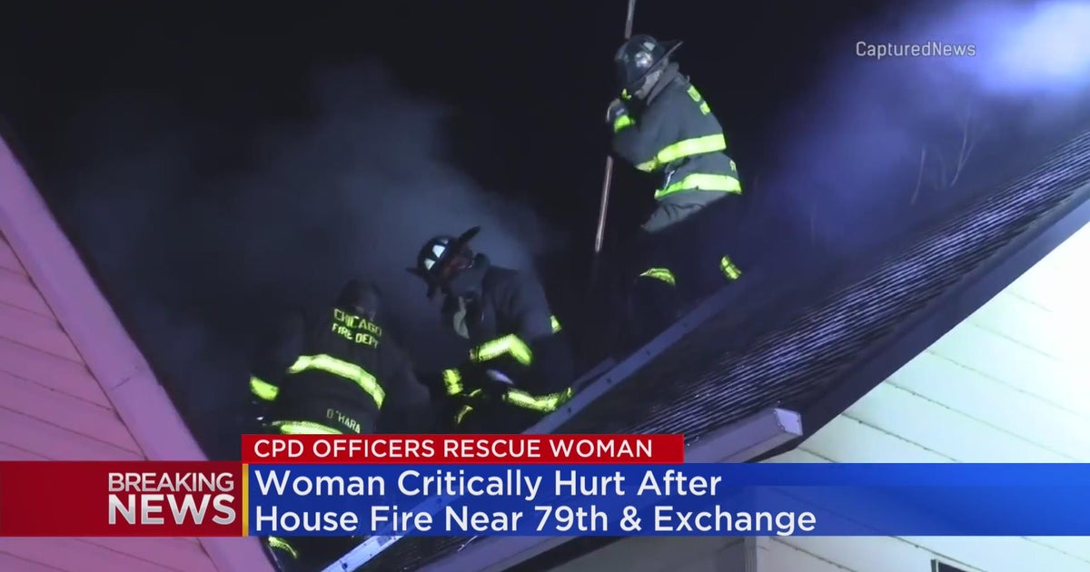 Woman in critical condition after house fire in South Chicago - CBS Chicago