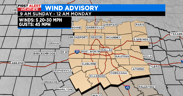 Windy, stormy week ahead for North Texas - CBS Texas