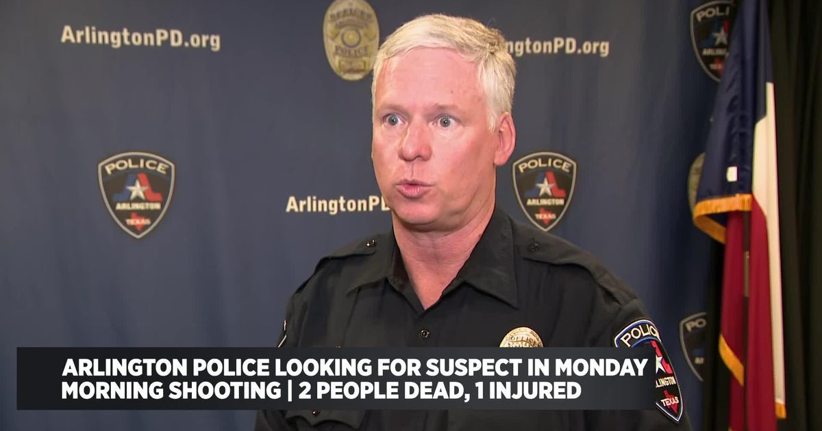 Arlington police looking for shooting suspect - CBS Texas