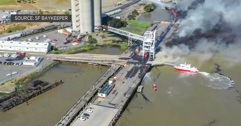Benicia Port Fire Could Spur New Round of Inflation CBS San Francisco