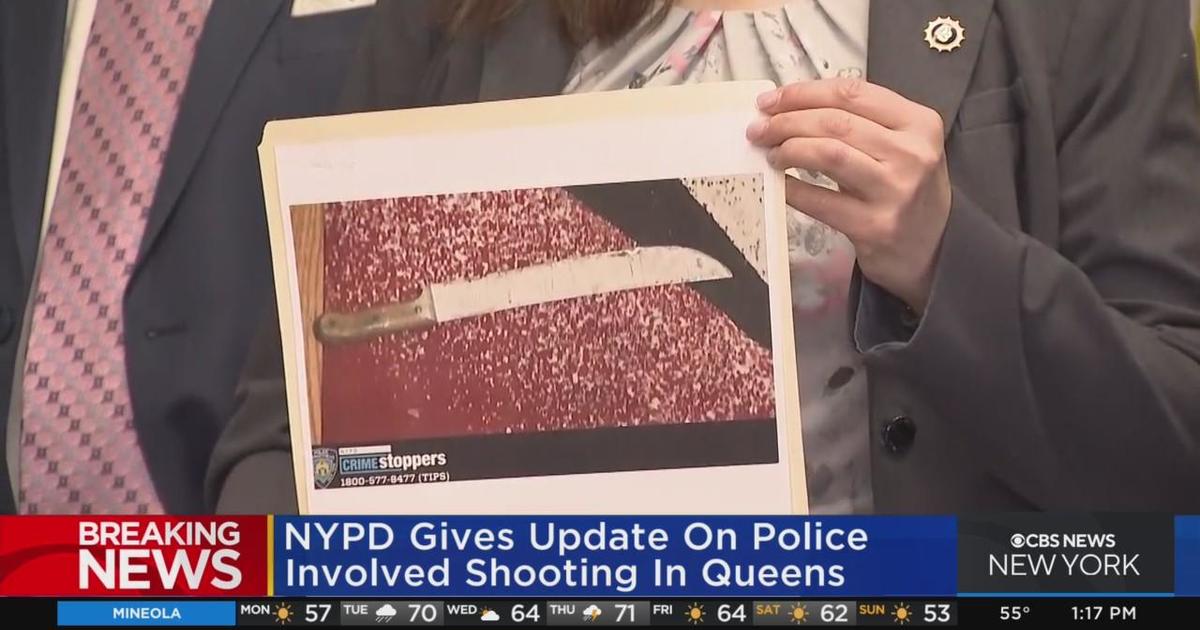 NYPD Gives Update On Police-involved Shooting In Queens - CBS New York