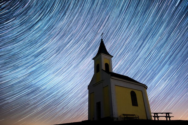 Lyrids Meteor Shower Over Austria 