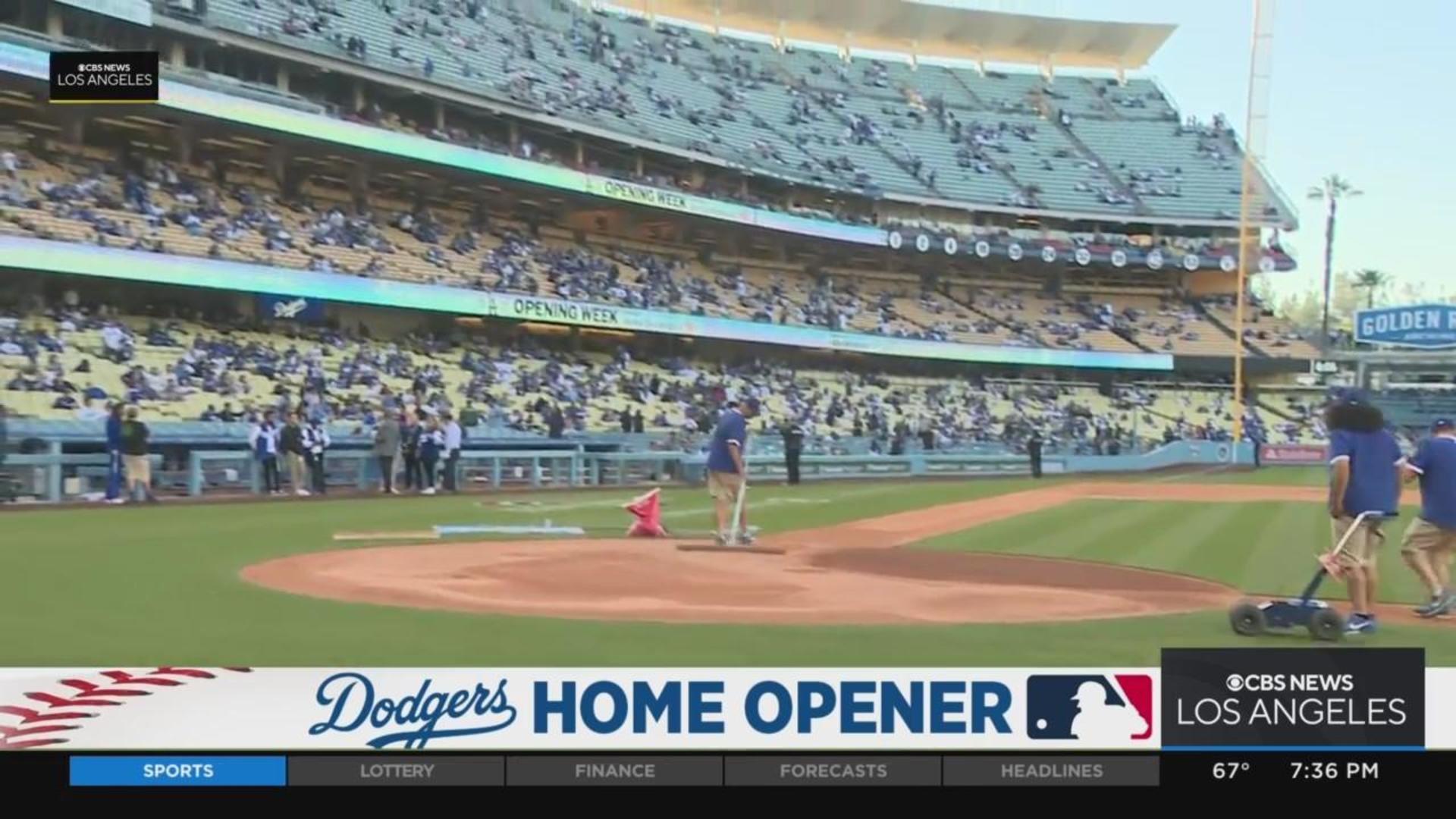 Flooding at Dodger Stadium? Don't believe everything you see - CBS