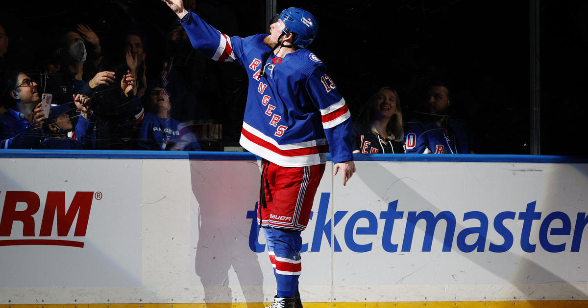 Lafreniere Scores Twice As Rangers Blank Red Wings 4-0 - CBS New York