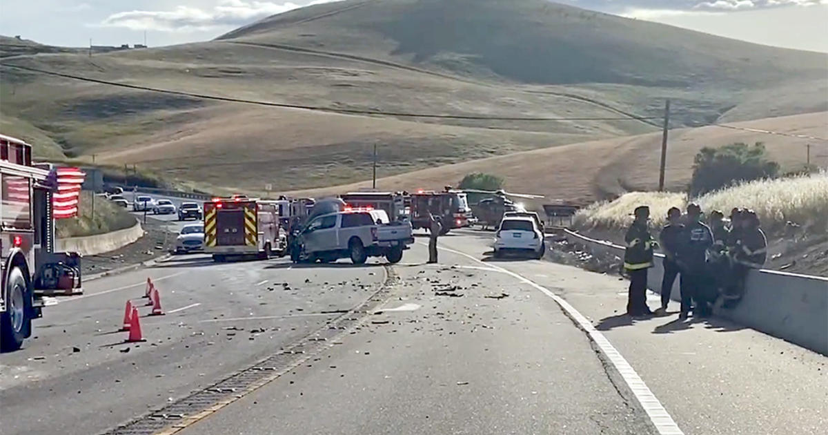 HeadOn Crash Blocks Both Directions of Vasco Road North of Livermore