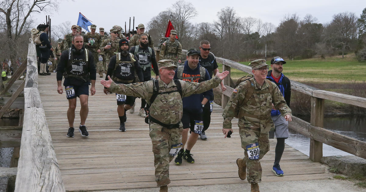Fallen Soldiers And First Responders Honored With 'Tough Ruck' Walk In