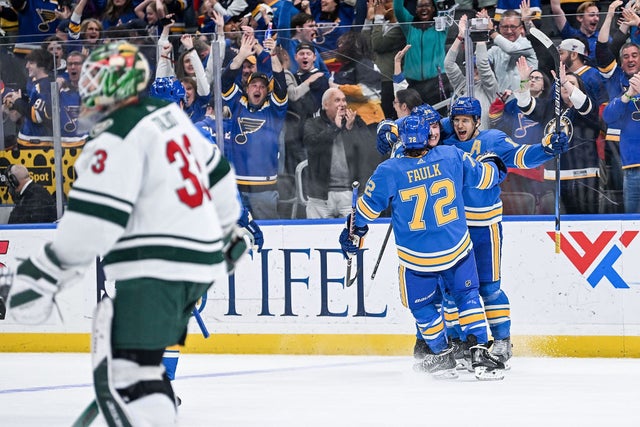 Minnesota Wild v St Louis Blues 