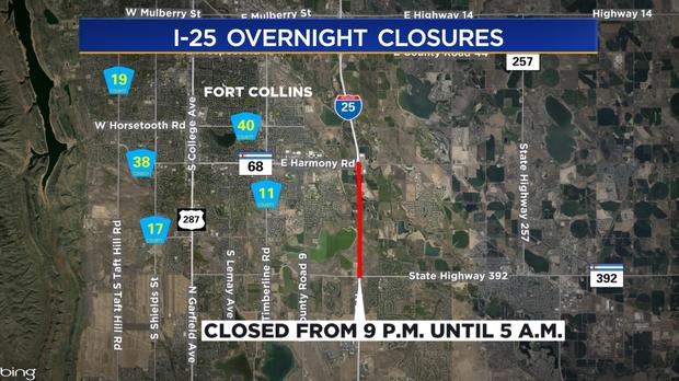 i-25 closures 