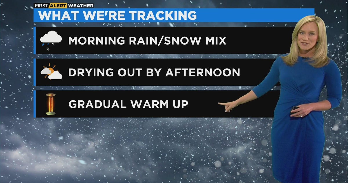Chicago First Alert Weather: Rain and snow Monday - CBS Chicago