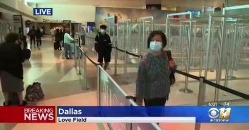 TSA not enforcing mask mandate CBS Texas