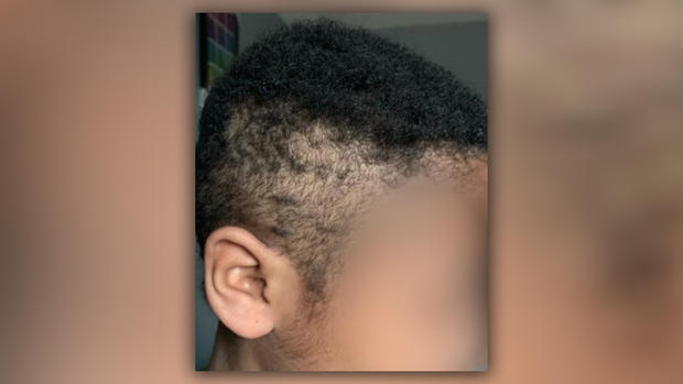 Teacher Cuts Boys Hair 