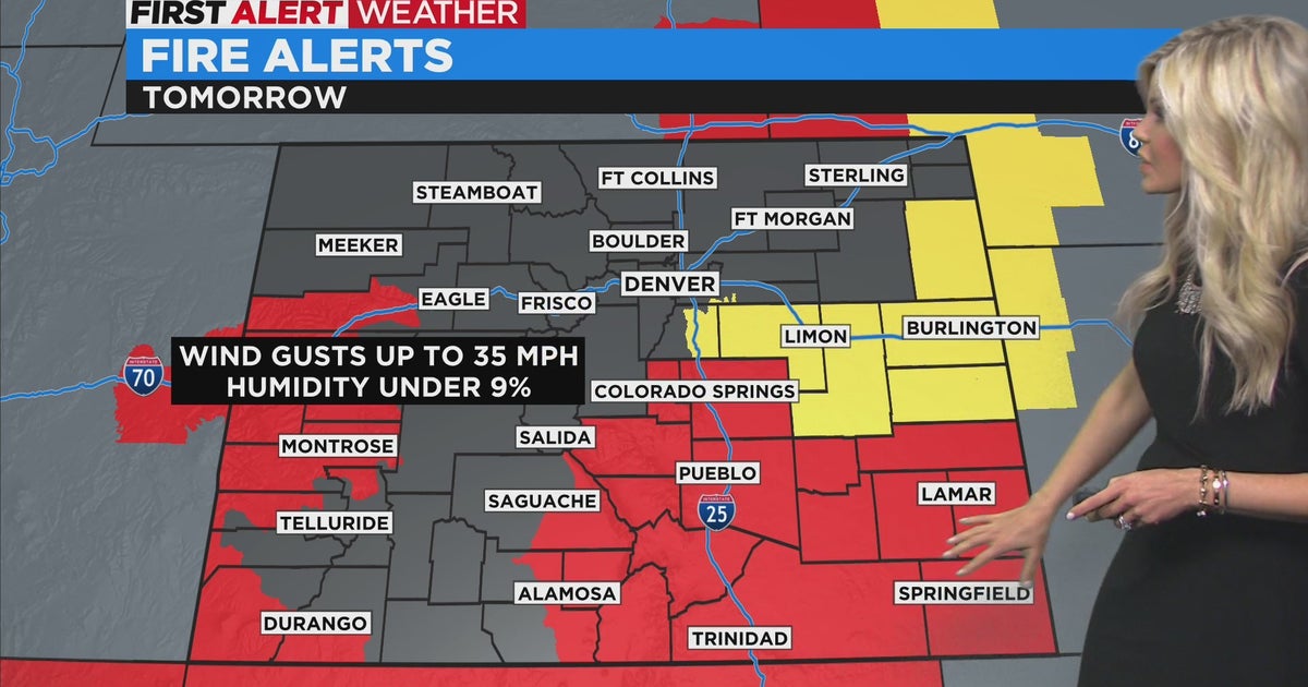 Denver Weather: Fire Danger High With More Strong Wind - CBS Colorado