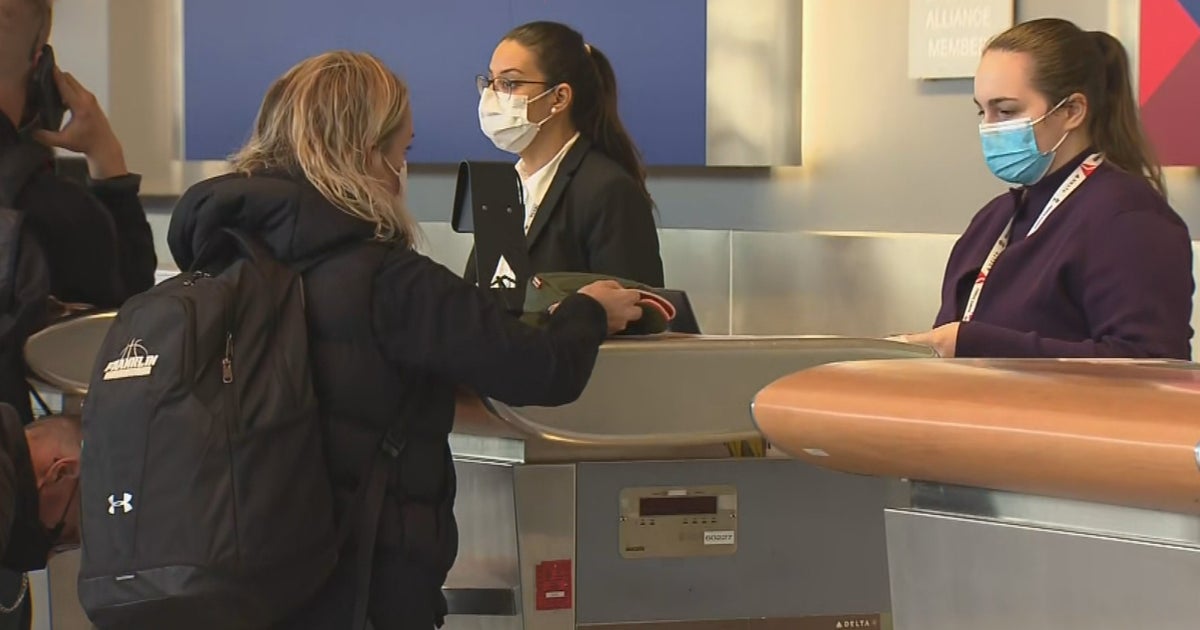 MBTA Stations And Logan Airport Travelers Adjust After Federal Mask Mandate Struck Down CBS Boston