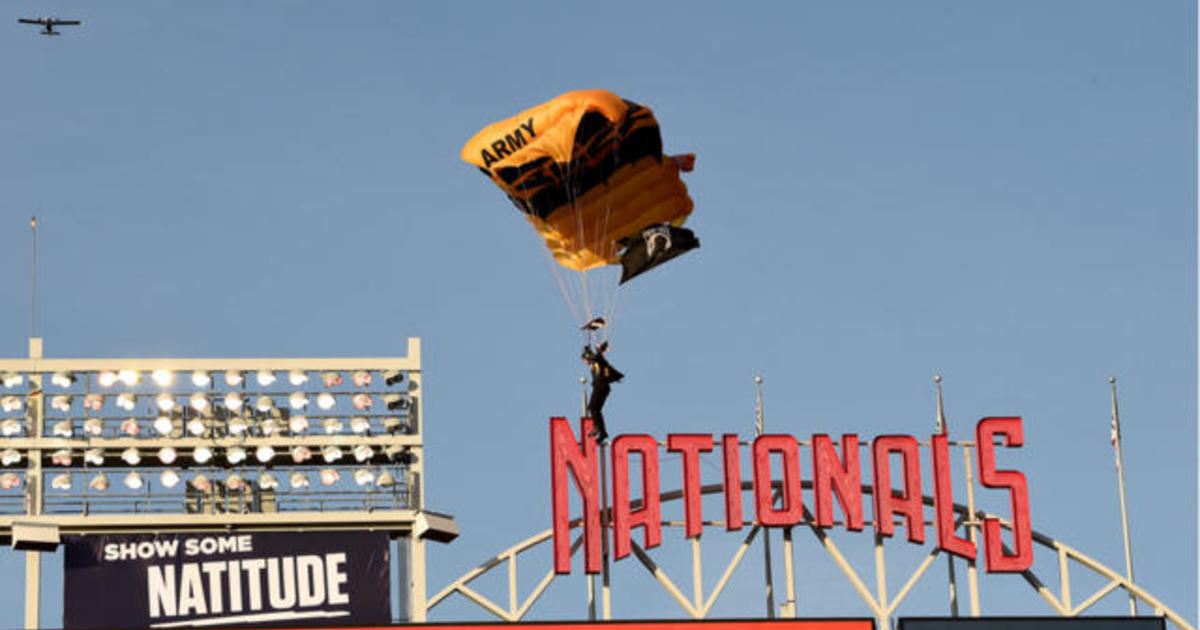 Army gets salute at Washington Nationals ballpark, Article