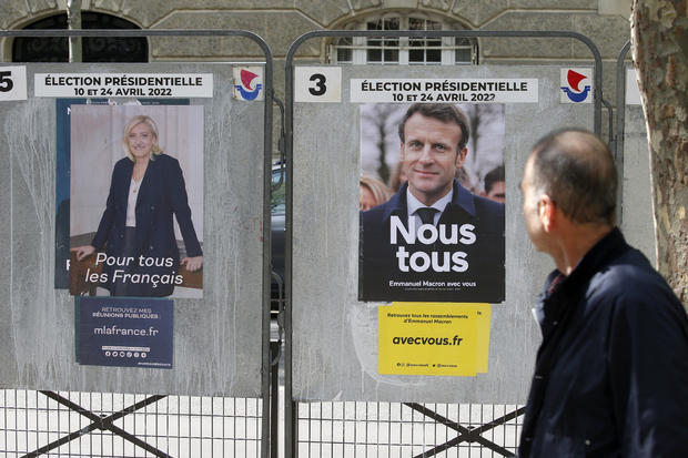 French 2022 Presidential Electoral Campaign Posters 