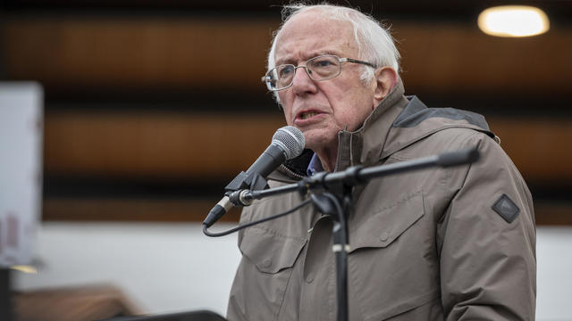 Senator Bernie Sanders Joins Kellogg's Workers Rally 