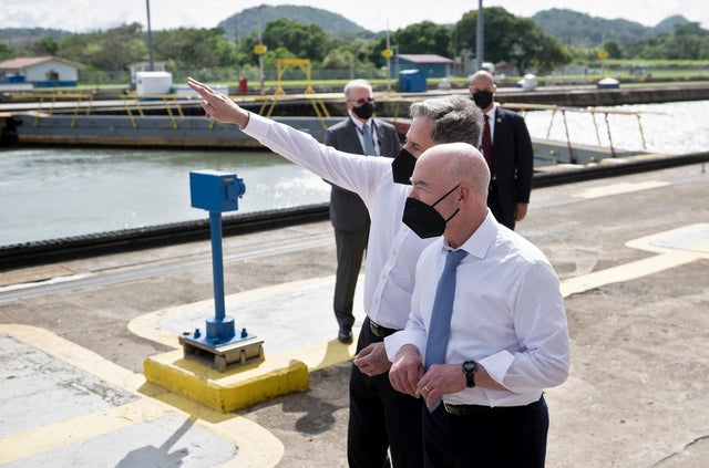 U.S. Secretary of State Antony Blinken visits Panama