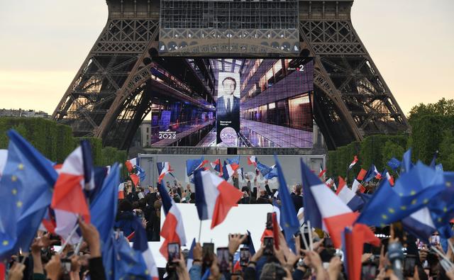 France's President Emmanuel Macron easily beats Marine Le Pen to serve 2nd  term, but election shows far-right gains - CBS News